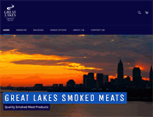 Tablet Screenshot of greatlakessmokedmeats.com